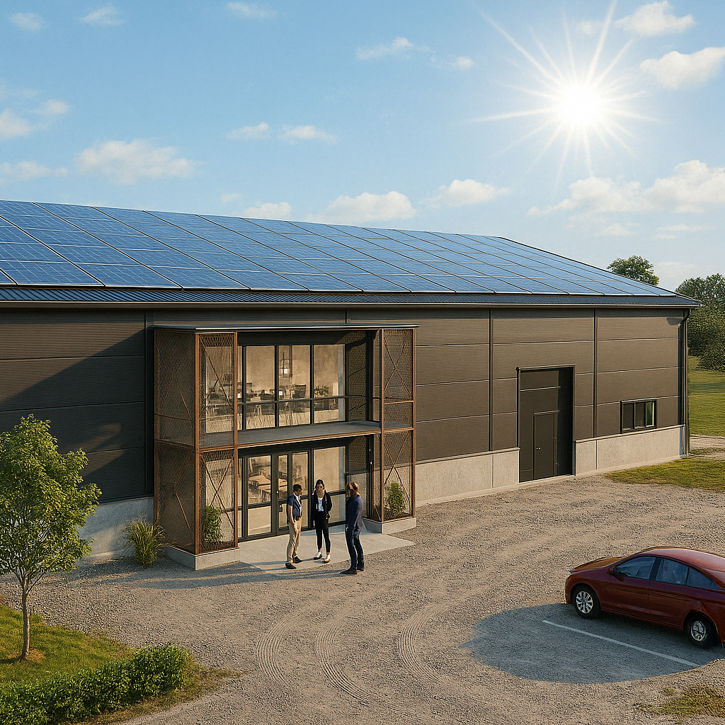 Solpaneler, industri | Borga Energy