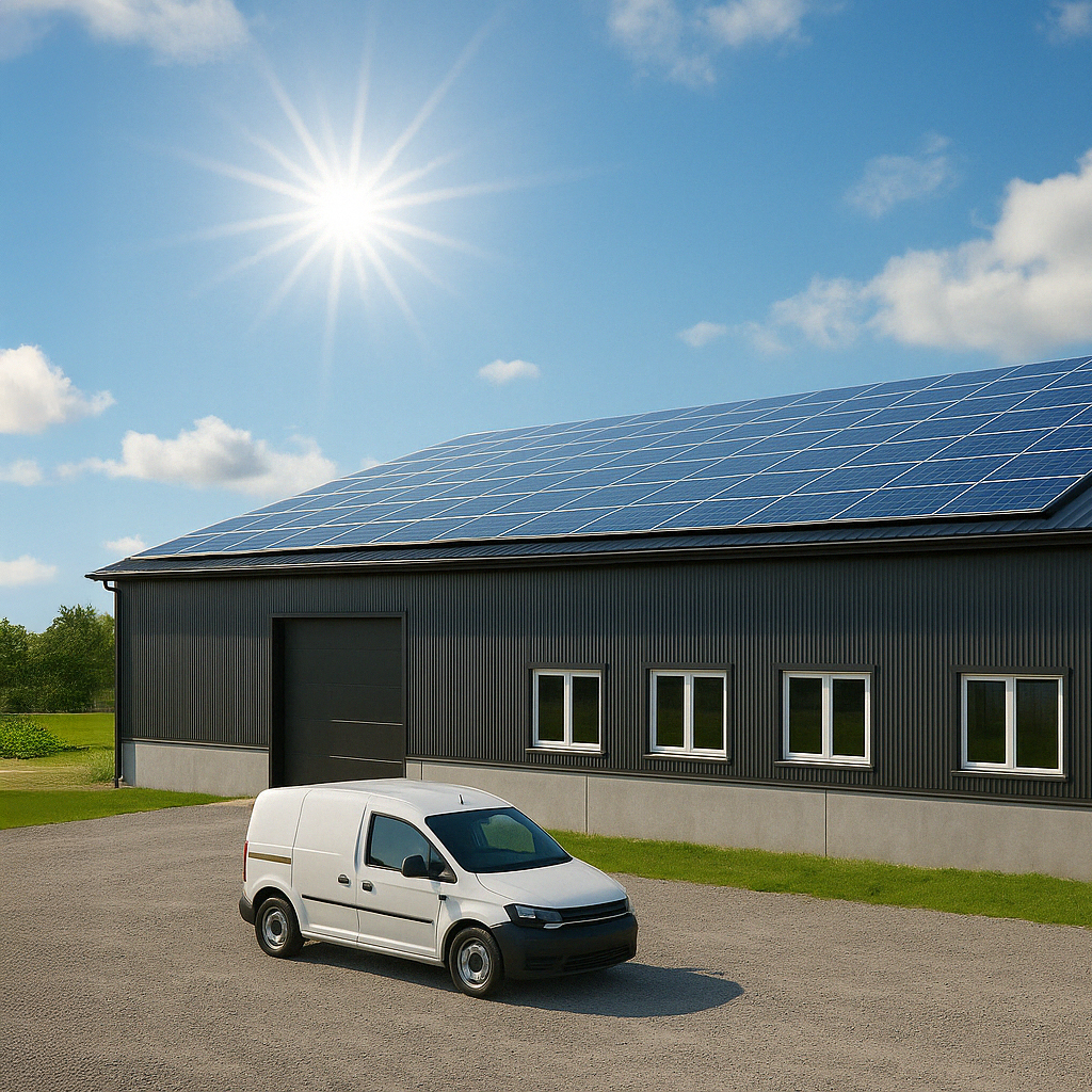 Solpaneler - Företag | Borga Energy