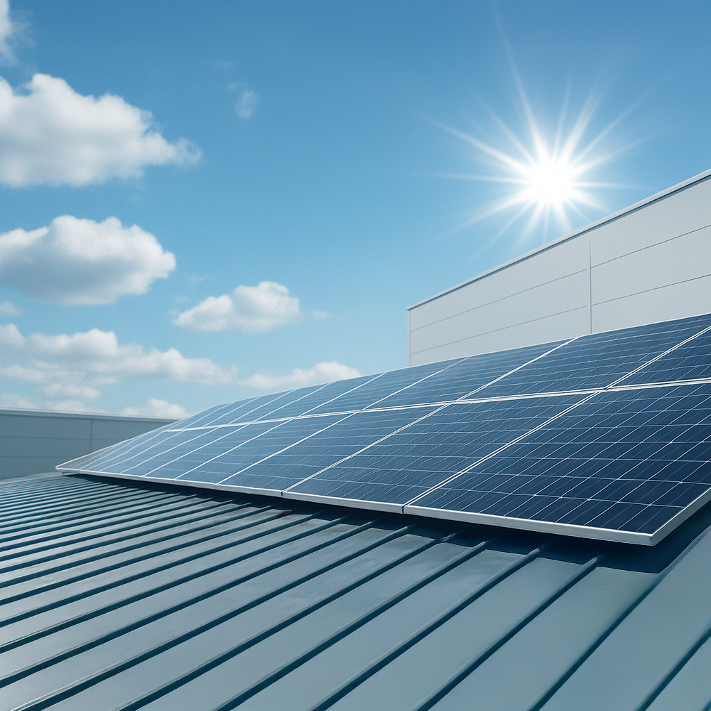 Solpaneler, industri | Borga Energy