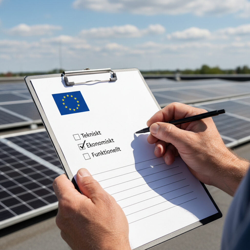EU:s krav på solpaneler (EPBD) – så påverkas nya byggnader 2026–2029 | Borga Energy
