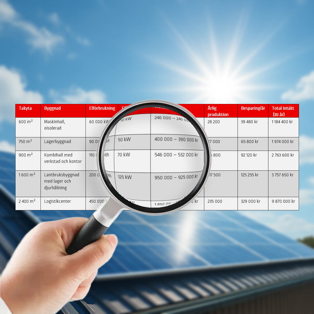 Solceller – vad kostar det? Se prisuppgifter! | Borga Energy