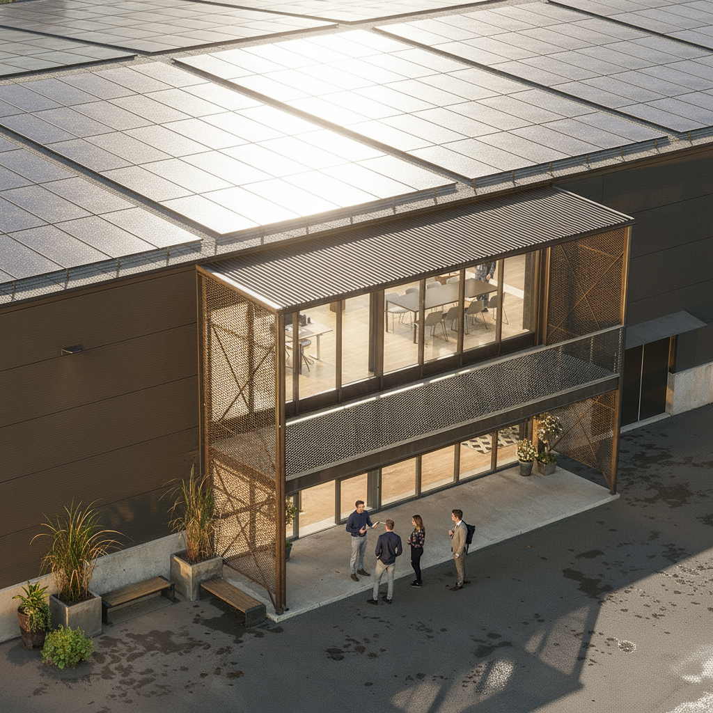 Solpaneler, industri | Borga Energy