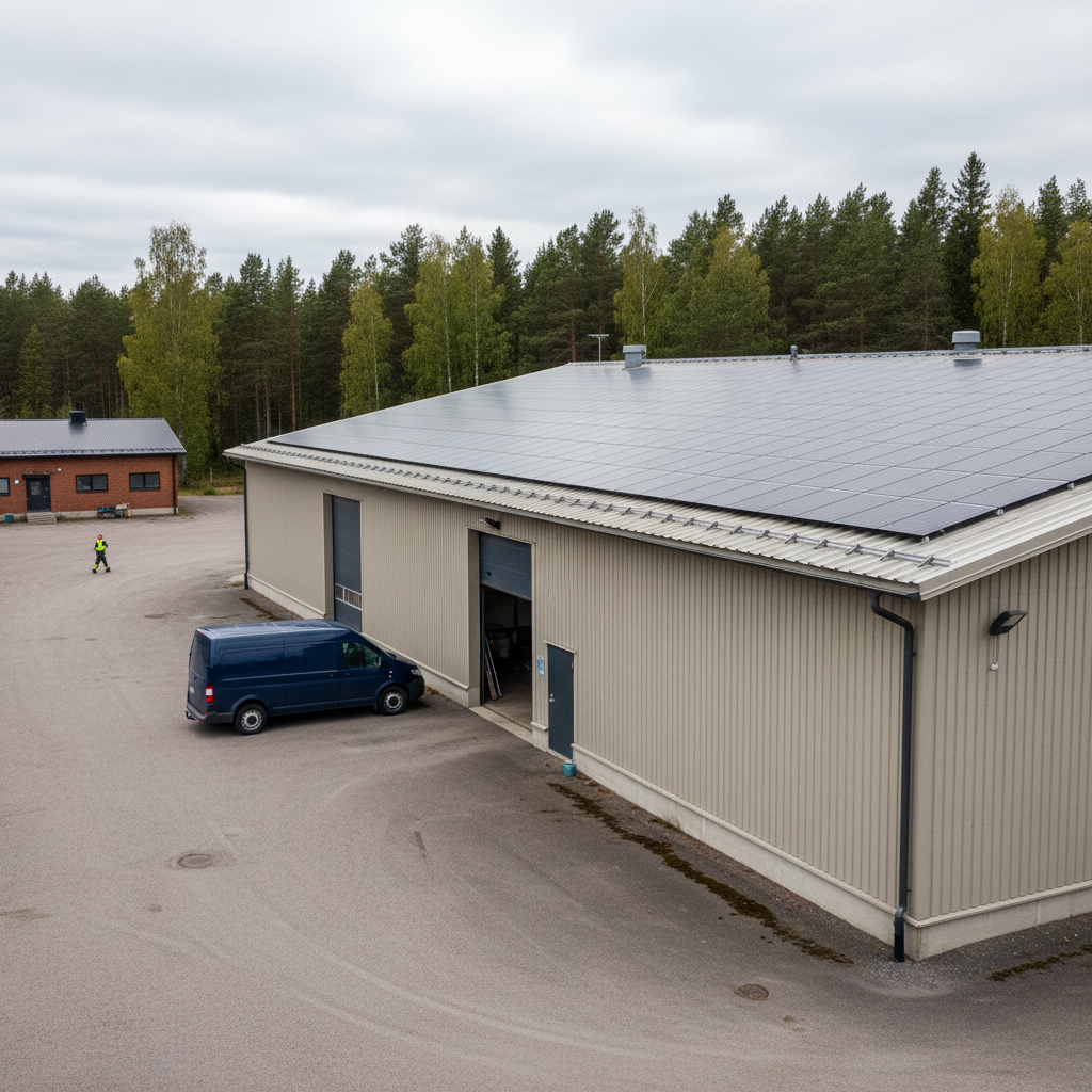 Solpaneler - Företag | Borga Energy