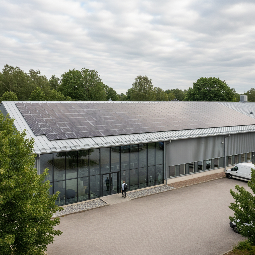 Solpaneler - Företag | Borga Energy