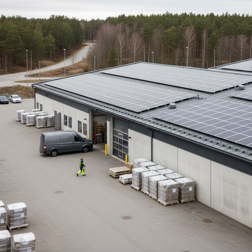 Solpaneler - Företag | Borga Energy