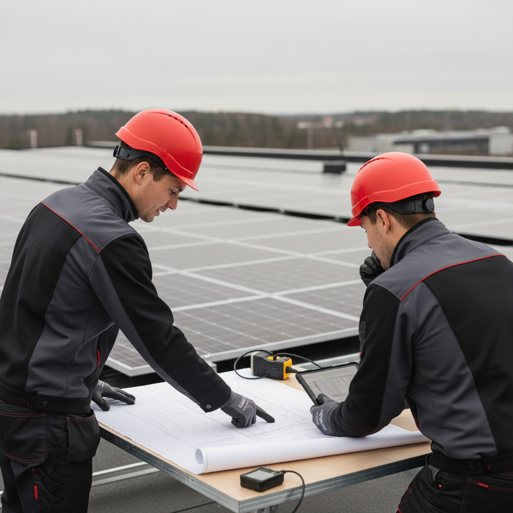 Solpaneler - Företag | Borga Energy